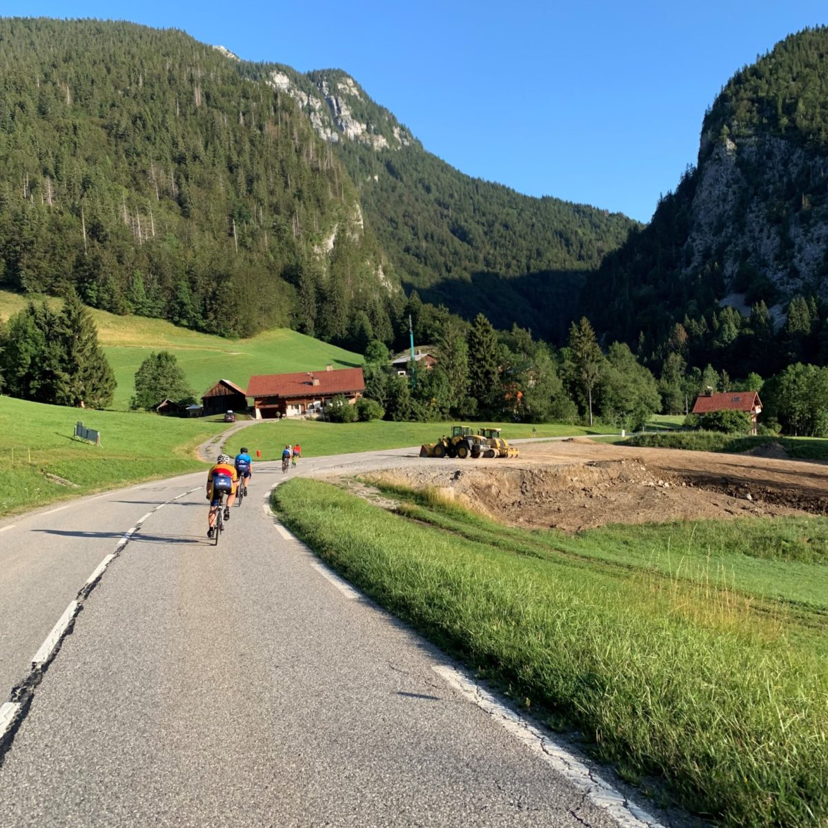 Descente sur Petit Bornand 2